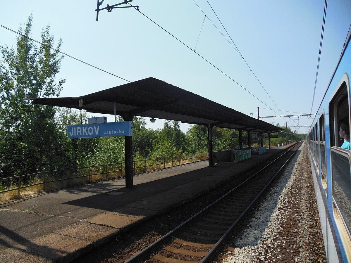 Jirkov zastávka