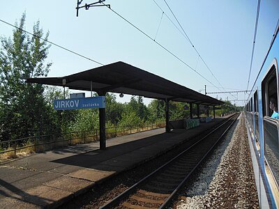 Jirkov zastávka