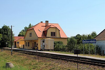 Dačice město