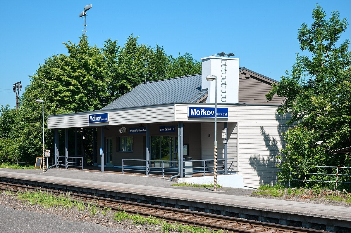Mořkov hlavní trať