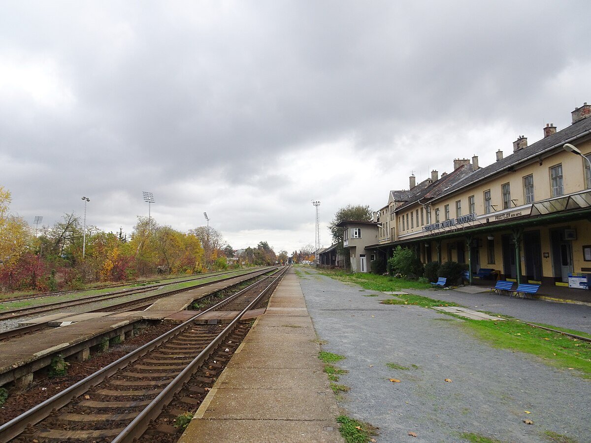 Prostějov místní nádraží