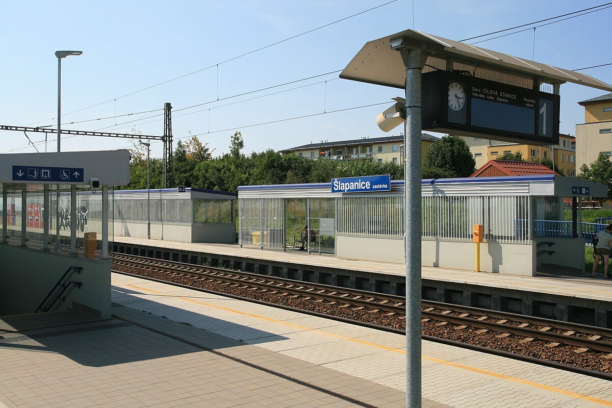 Šlapanice zastávka