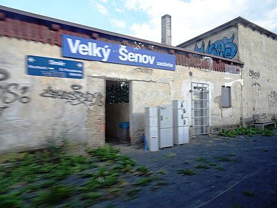 Velký Šenov zastávka