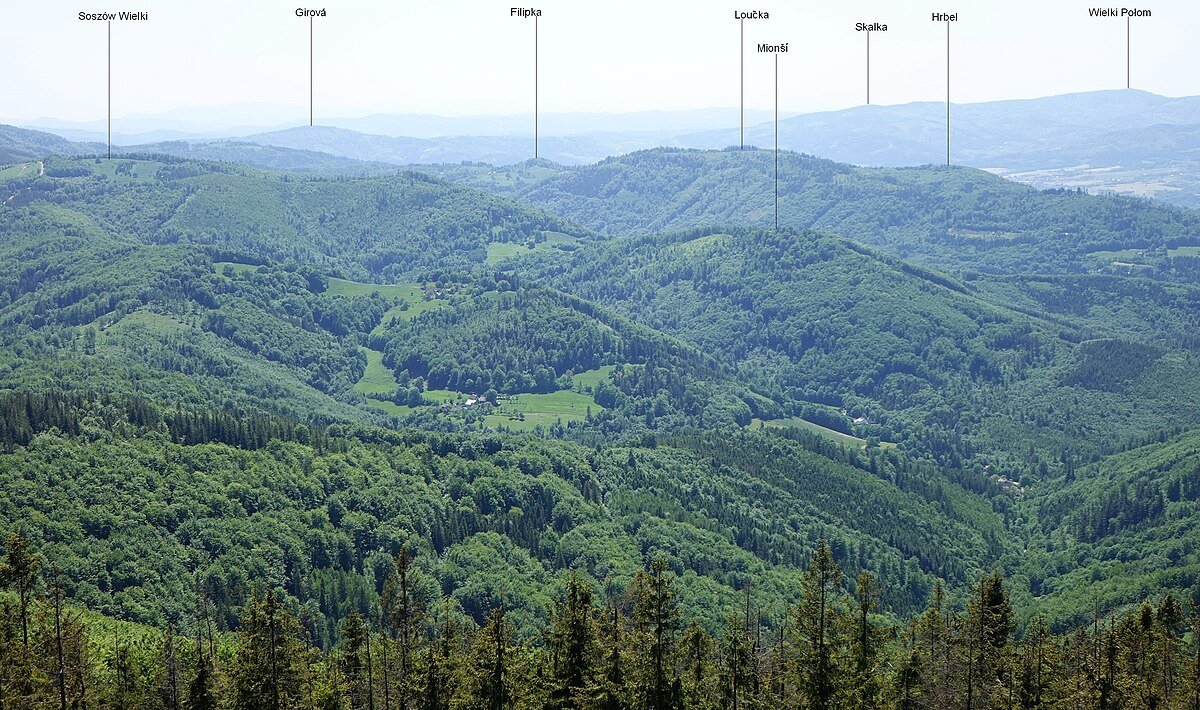 Velký Sošov / Soszów Wielki