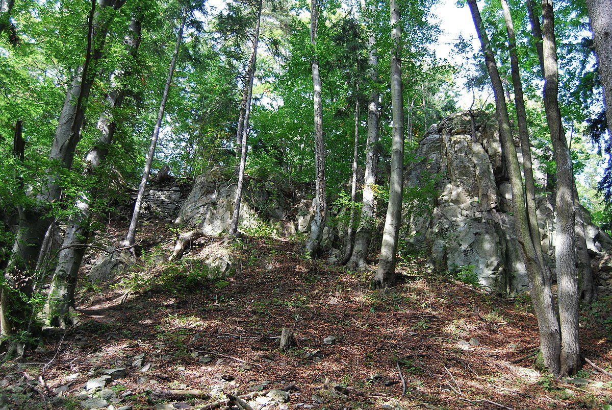 Zřícenina hradu Kuklov (Kugelweid)