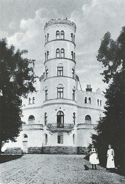 základy zámečku Pepčín