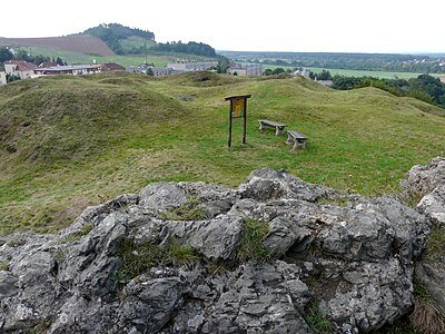 zřícenina hradu Litice