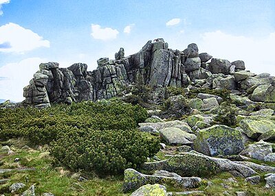 Czeskie Kamienie / Mužské kameny