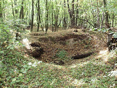 bývalý hrad Orlovice