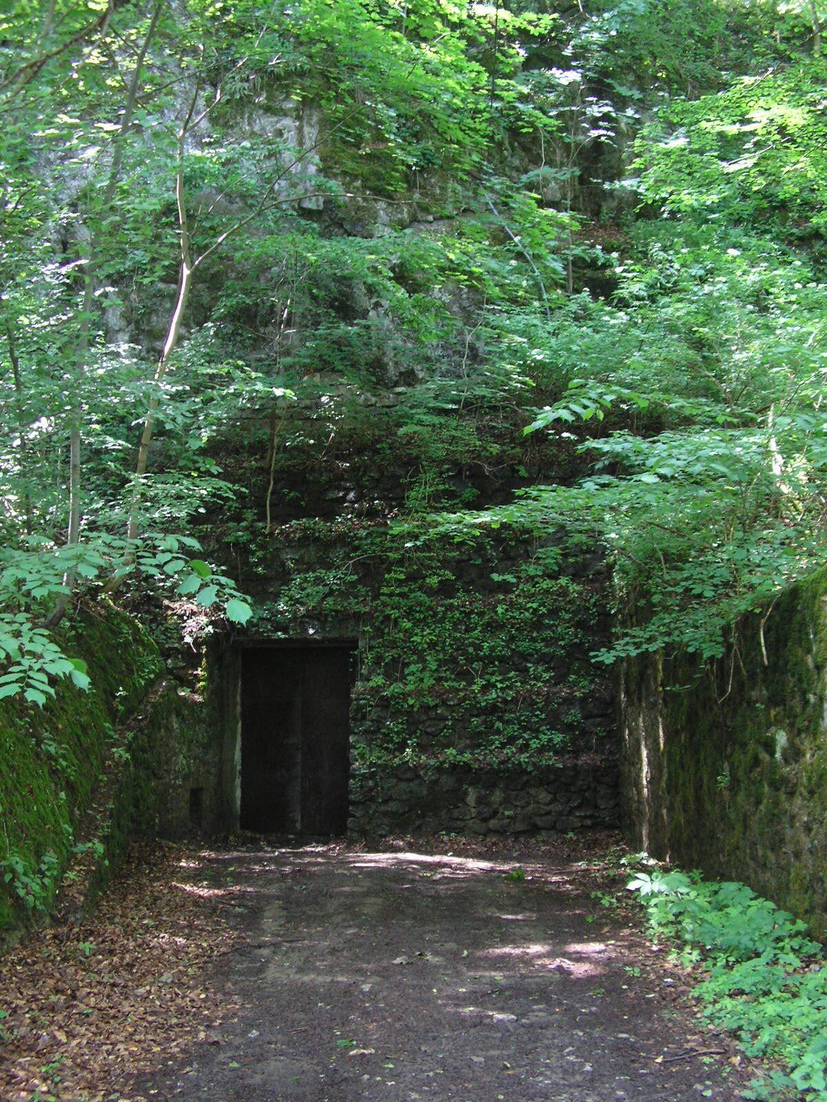 Drátenická jeskyně - hlavní vchod