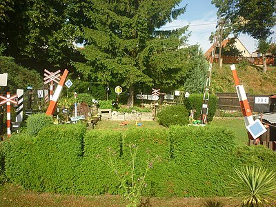 Expozice železniční tratě Kostelec - Slavonice