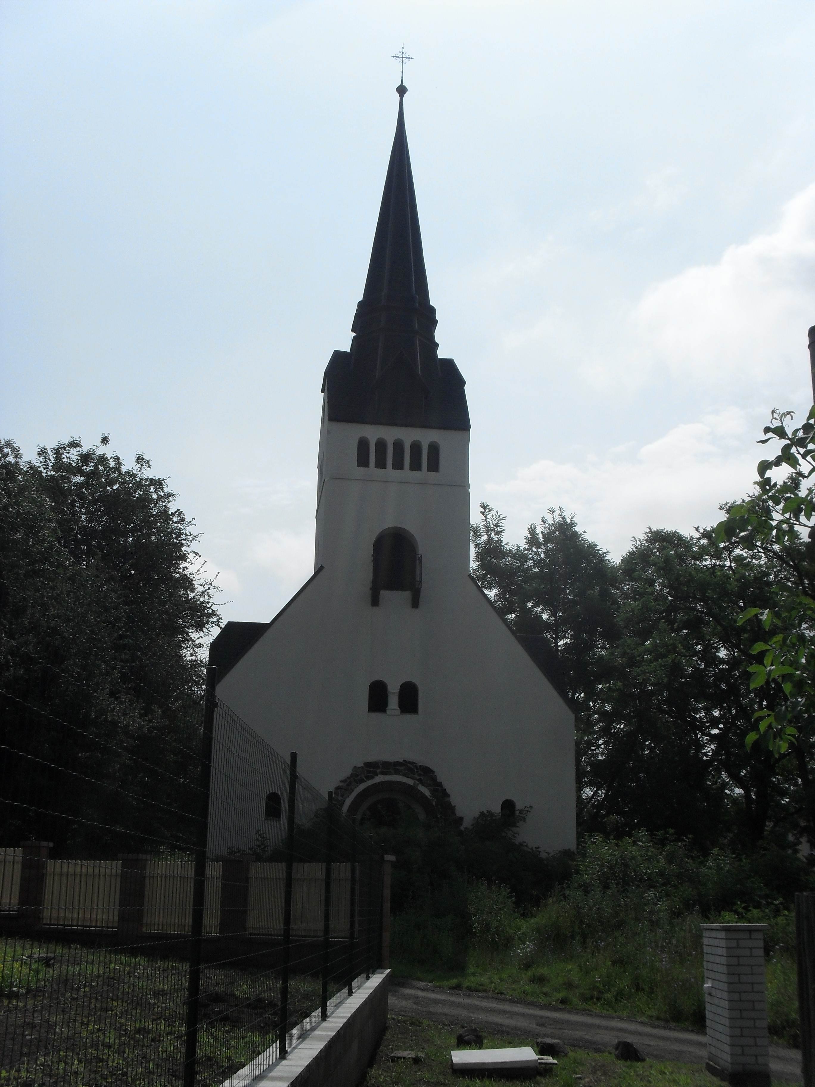 Evangelický kostel v Bystřanech