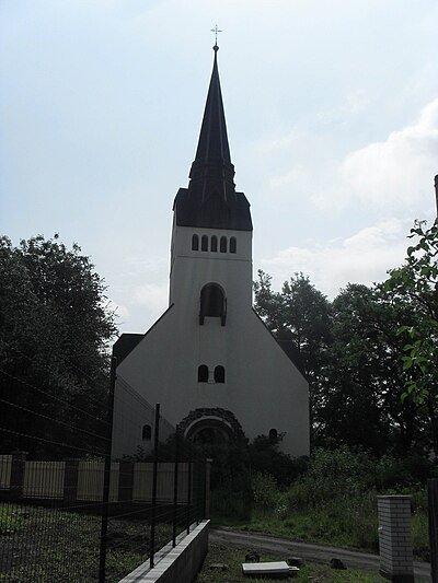 Evangelický kostel v Bystřanech