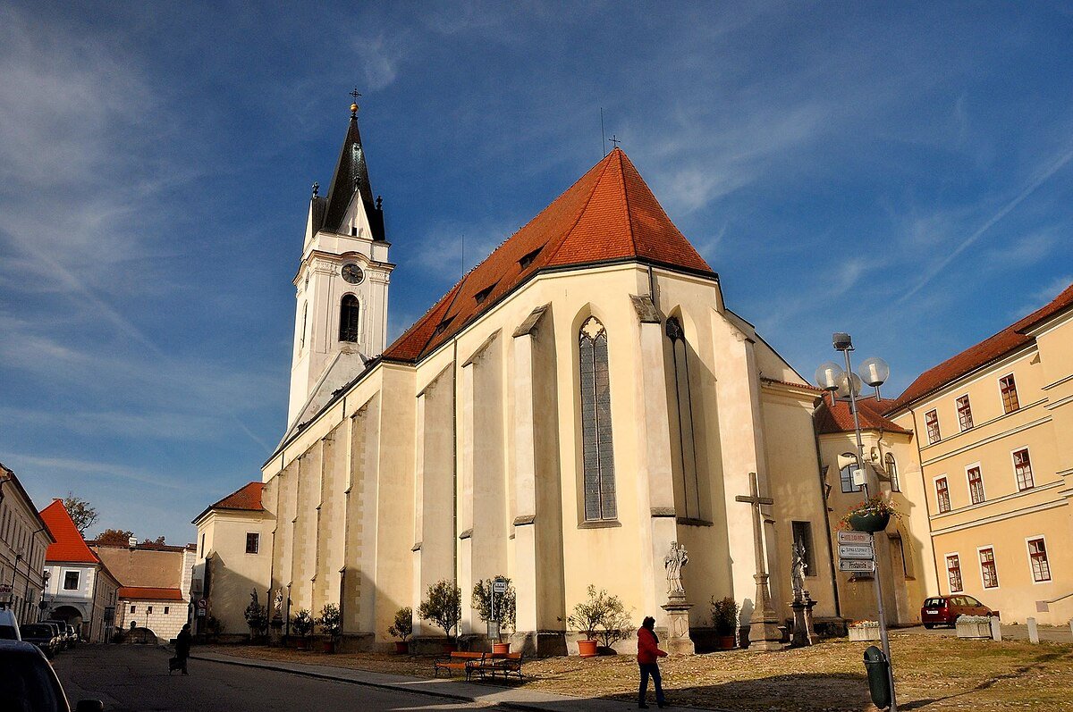 svatý Jiljí a Panna Marie Královna