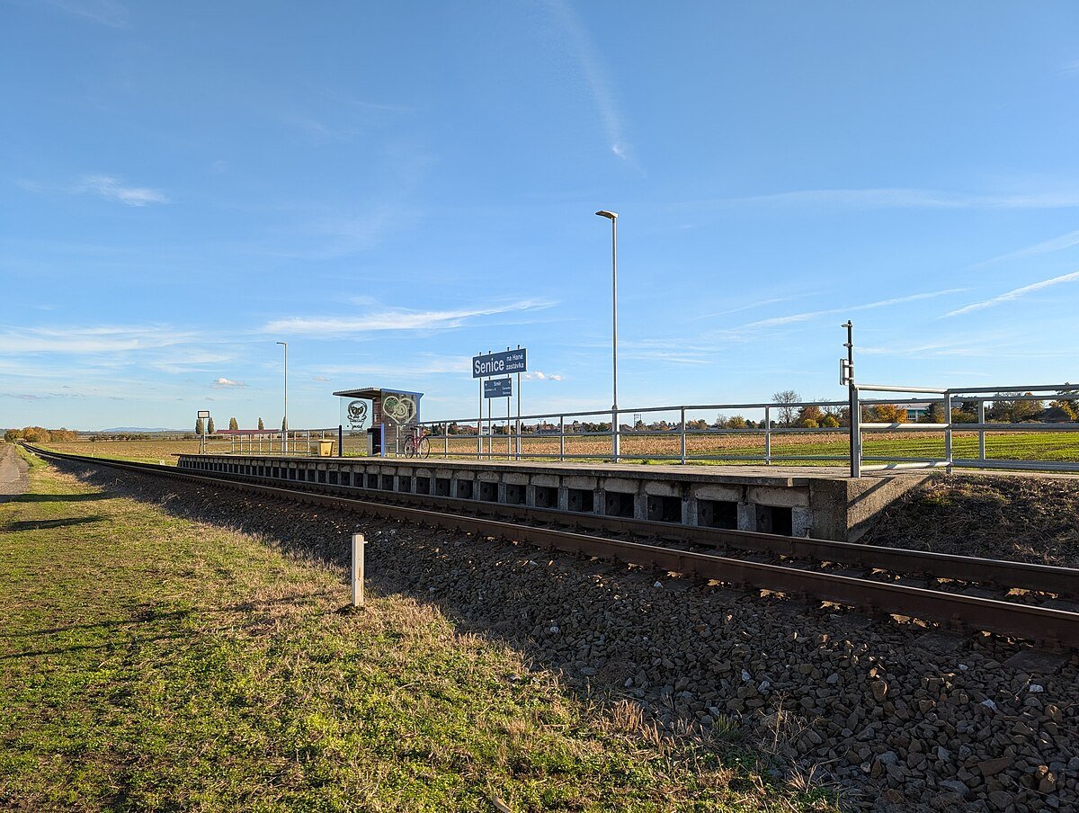 Senice na Hané zastávka